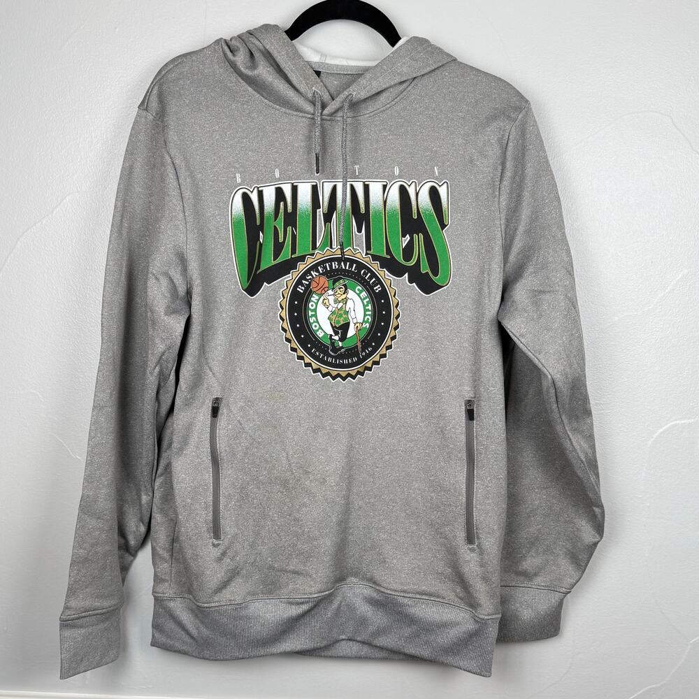 Boston Celtics NBA Hoodie Men’s Large | Pullover Sweatshirt Basketball Fan Gear